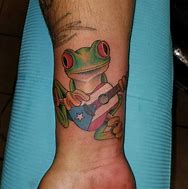 Image result for Puerto Rico Frog Tattoo