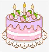 Image result for Pixel Art Weddeingf Cake