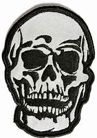 Image result for Embroidered Skull Patches