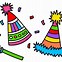 Image result for Cat Drawing Party Hat