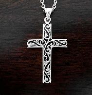 Image result for Sterling Silver Crosses for Men