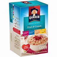 Image result for Quaker Oats Fruit and Cream