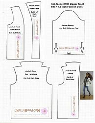 Image result for Barbie Clothes Sewing Patterns