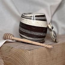 Image result for Clay Honey Pot