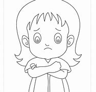 Image result for Sad Illustration Colouring