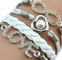 Image result for White Charm Bracelet