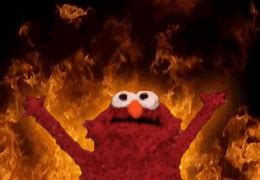 Image result for Elmo Fire Gangsta