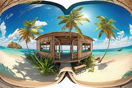 Image result for Virtual Reality World Beach