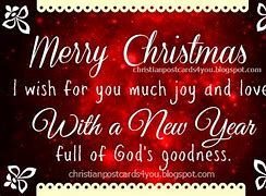 Image result for Christian Merry Christmas and Happy New Year