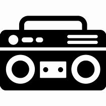 Image result for 80s Boom Box SVG