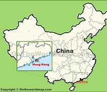 Image result for Map of China Hong Kong Border