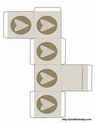 Image result for Free Printable Favor Boxes Templates