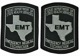 Image result for Iron On Texas EMT Patch