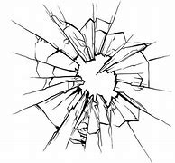 Image result for Drawing of Broken Glass