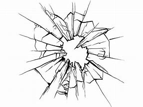 Image result for A Sketch of a Broken Glass