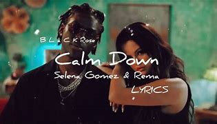 Image result for Calm Down Selena Music Cover