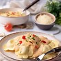 Image result for Olive Garden Ravioli with Marinara Sauce