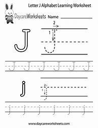 Image result for Preschool Letter J