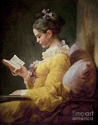 Image result for Girl Reading Painting Surreal Art