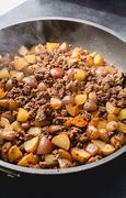 Image result for Ground Beef Potatoes Onions Hash