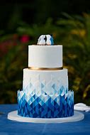 Image result for Ombre Blue Elsa Cake