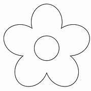 Image result for Flower Clip Art Black and White Drawings