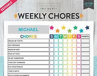 Image result for Chore Chart Ideas for Kids