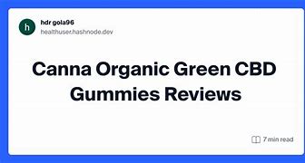 Image result for Canna Green CBD Gummies