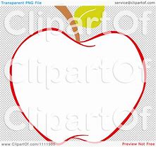 Image result for Red Apple Outline