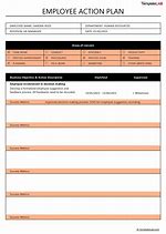 Image result for Blank Action Plan Template Word