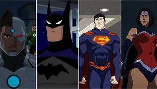 Image result for Justice League Anime Movies