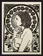 Image result for Lino Art Inspired by Fashion