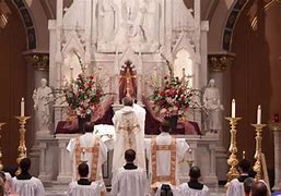 Image result for Catholic Latin Mass