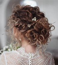 Image result for Elegant Updos for Curly Hair