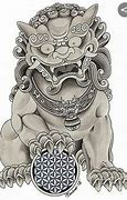 Image result for Chinese Foo Dog Art