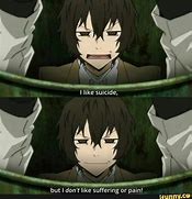 Image result for Dazai BSD Funny Sticker