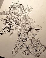 Image result for X-Man X-Men Drawing