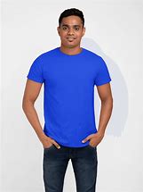 Image result for Royal Blue Plain T-Shirt