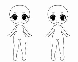 Image result for Chibi Drawing Bases Ych