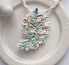 Image result for Clay Art Jewelry