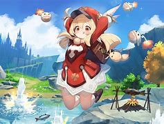 Image result for Cute Aestitch Genshin Klee Wallpaper