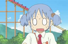 Image result for Nichijou Blank Face