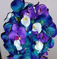 Image result for Calla Lily and Orchid Bouquet