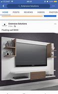 Image result for Floating Wall TV Stand