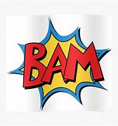 Image result for Bam Comic Book Art