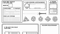 Image result for Kids Dnd Character Sheet