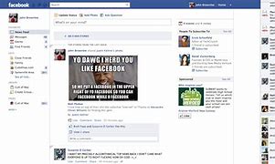 Image result for Front Page of Facebook On Mobile