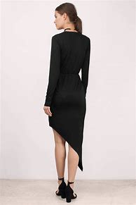 Image result for Plunging Wrap Dress