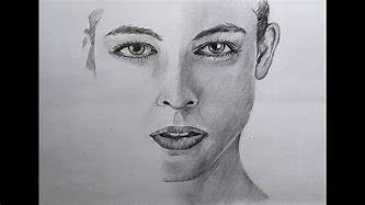 Image result for Human Face Sketch