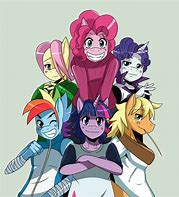 Image result for MLP Anime Style